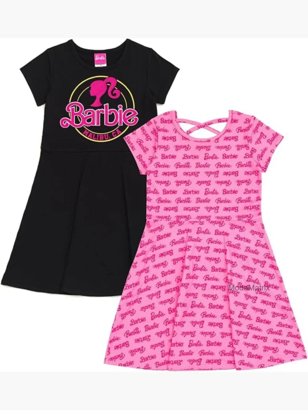 Girls 2 Pack Skater Dresses Little to Big Kid